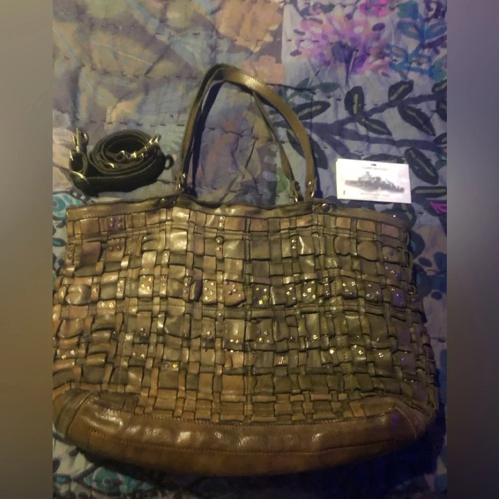Campomaggi studded Edera bag - Picture 1 of 8